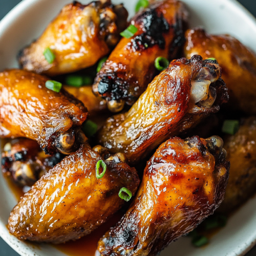 Sweet and Savory Honey Garlic Chicken Wings