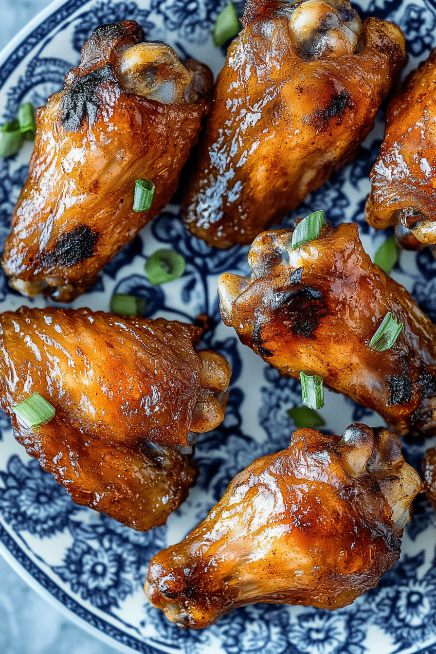 Sweet and Savory Honey Garlic Chicken Wings